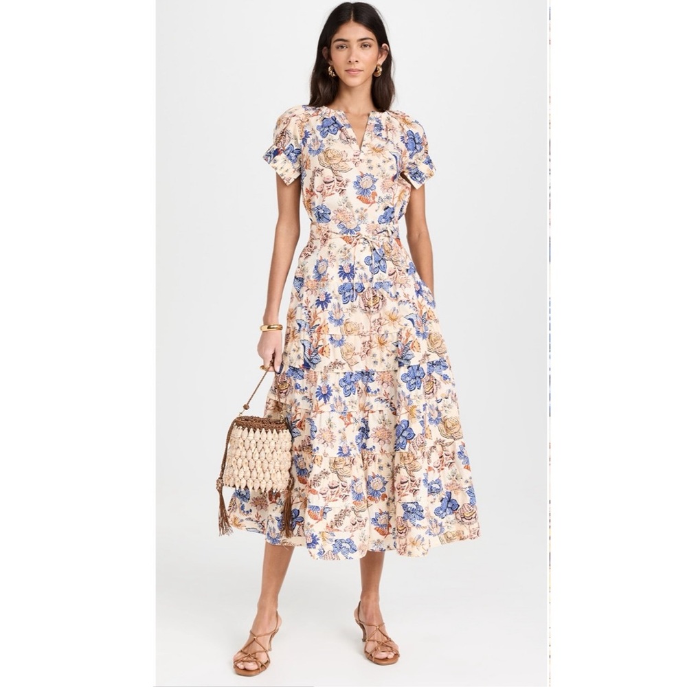Ulla Johnson Naomi Top and Aspen Skirt in Magnolia, Size 0